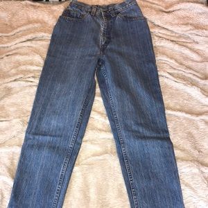AUTHENTIC VINTAGE VERTICAL STRIPED LEVI JEANS